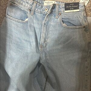 Abercrombie & Fitch Women’s  Light Blue Jeans